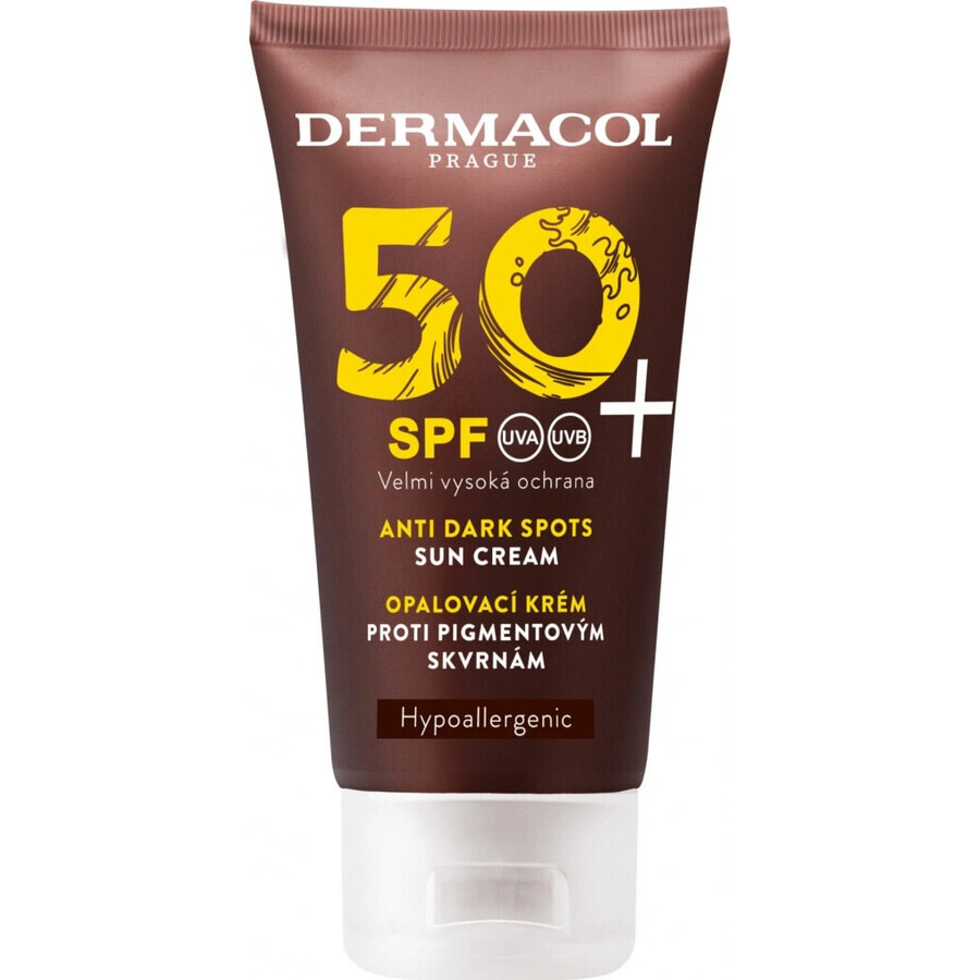 Dermacol SUN Sun Protection SPF50+ contre les taches pigmentaires 1×50 ml, protection solaire