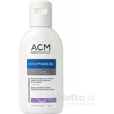 ACM NOVOPHANE champú anticaspa 1×125 ml, champú