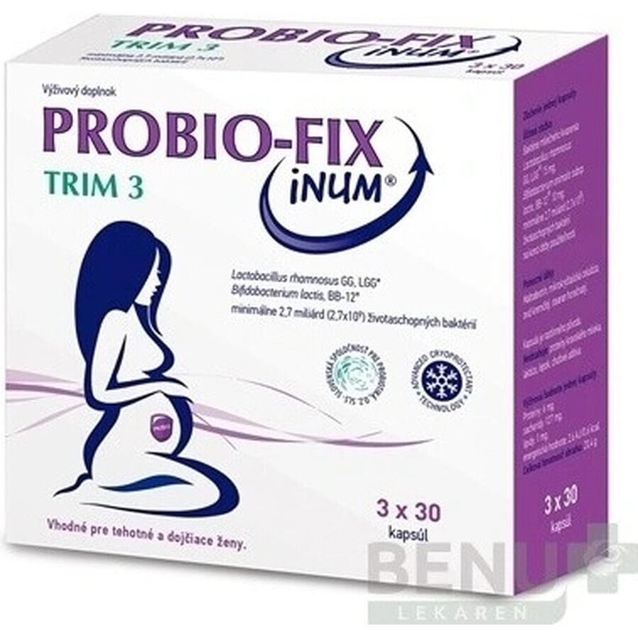 PROBIO-FIX INUM TRIM 3 3×30 cps, integratore alimentare