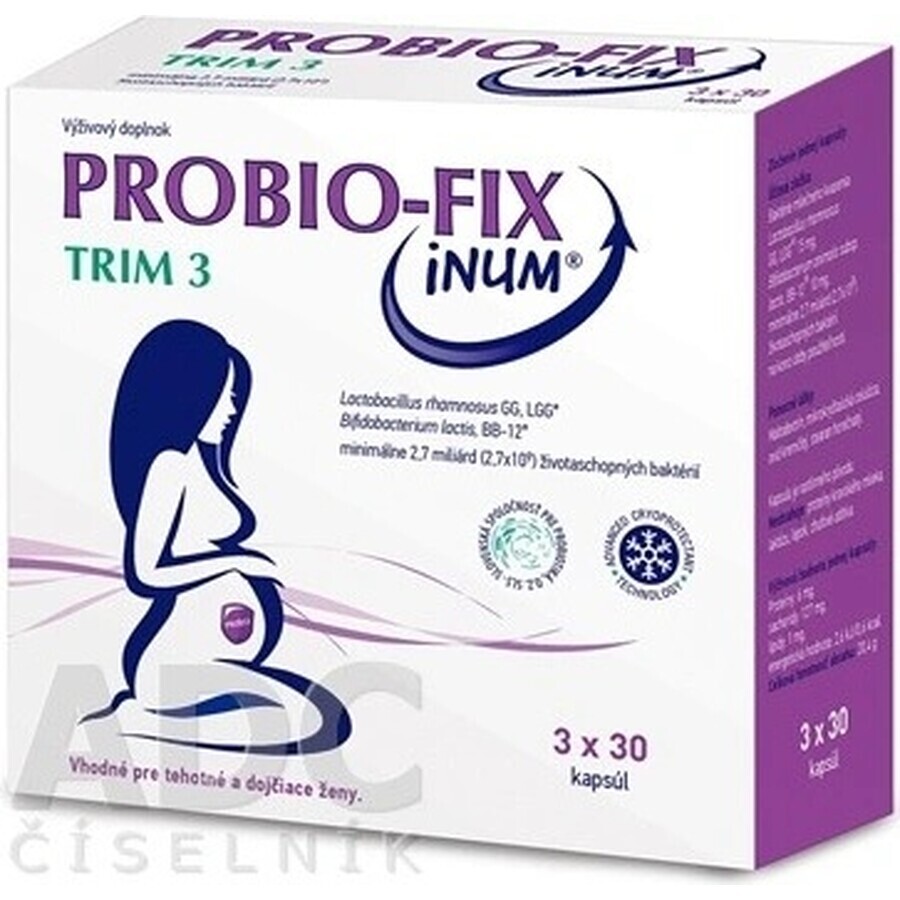 PROBIO-FIX INUM TRIM 3 3×30 cps, integratore alimentare