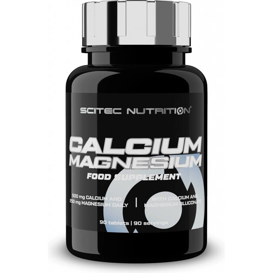 Scitec Nutrition Calcium-Magnesium 1×90 tbl, voedingssupplement