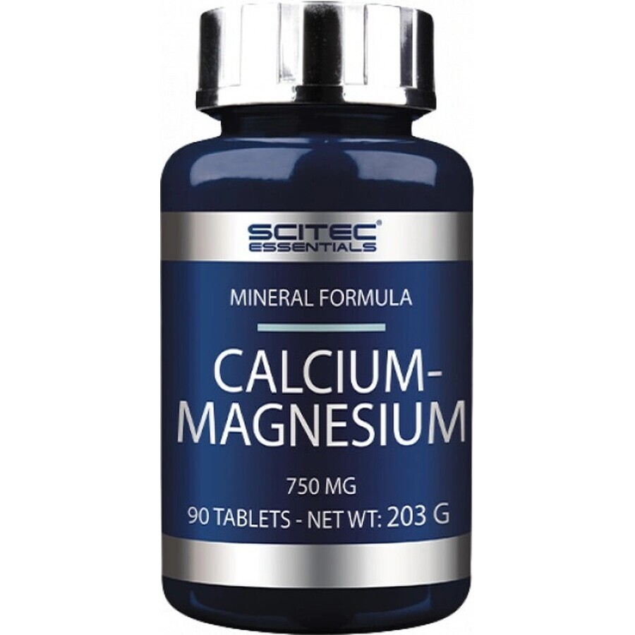 Scitec Nutrition Calcium-Magnesium 1×90 tbl, voedingssupplement