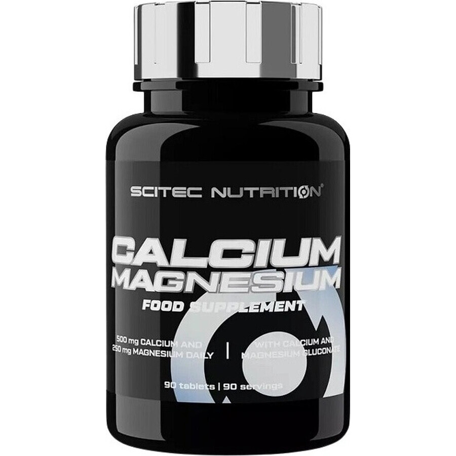 Scitec Nutrition Calcium-Magnesium 1×90 tbl, voedingssupplement