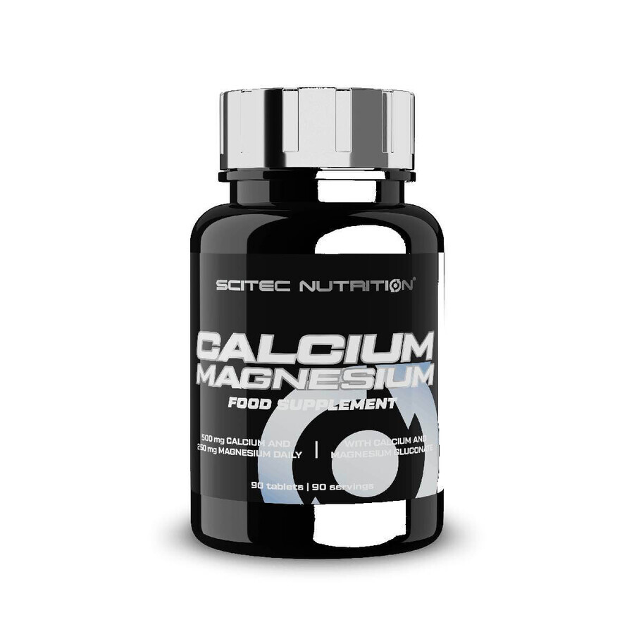 Scitec Nutrition Calcium-Magnesium 1×90 tbl, voedingssupplement