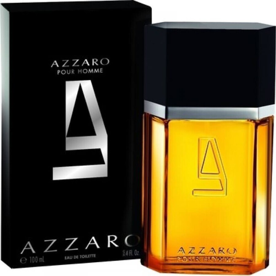 Azzaro Pour Homme Edt 100ml 1×100 ml, eau de toilette