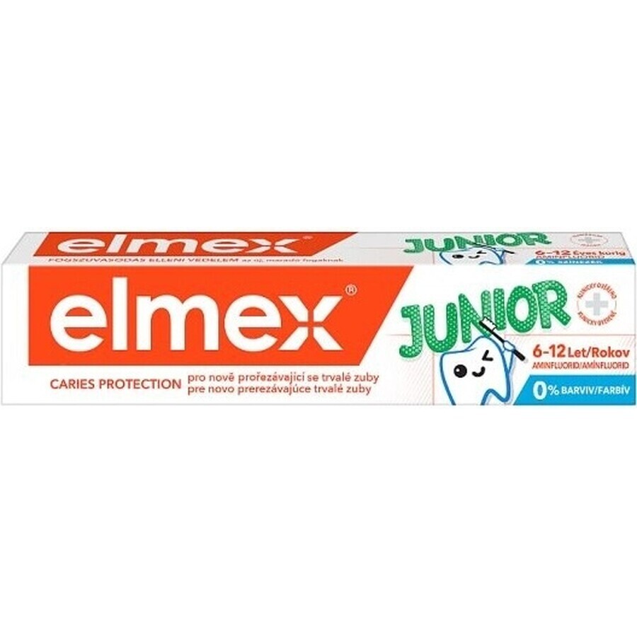 ELMEX JUNIOR TOOTH PASTE 1×75 ml, toothpaste for children