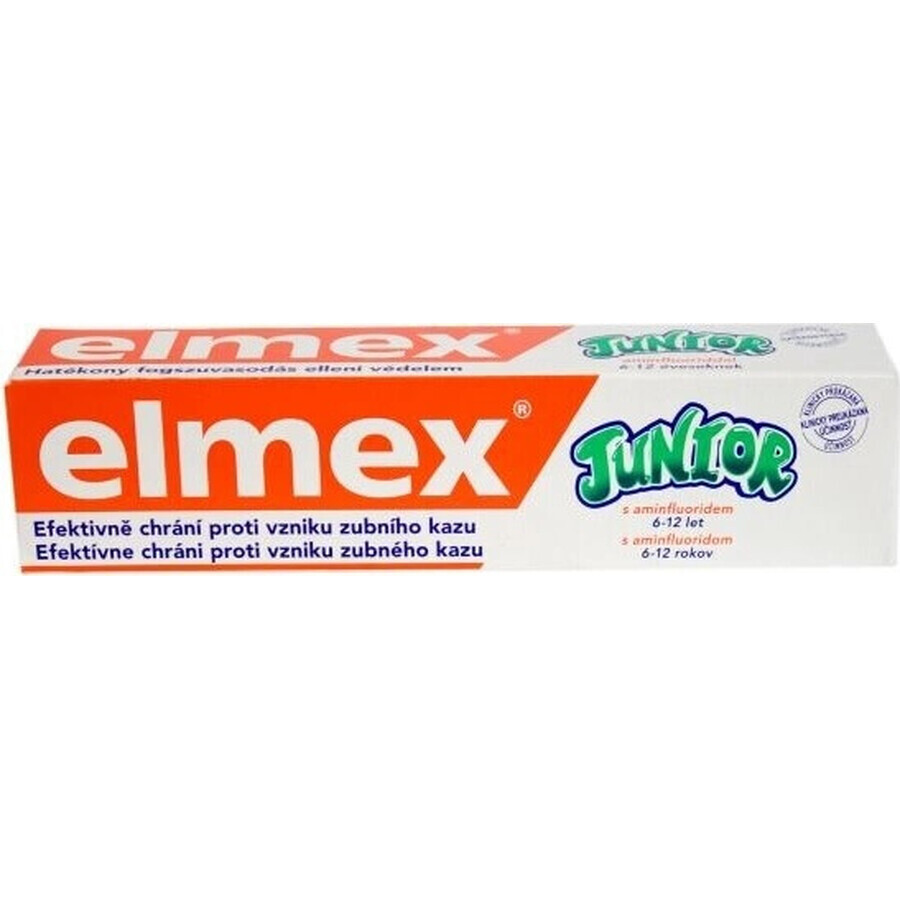 ELMEX JUNIOR TOOTH PASTE 1×75 ml, toothpaste for children