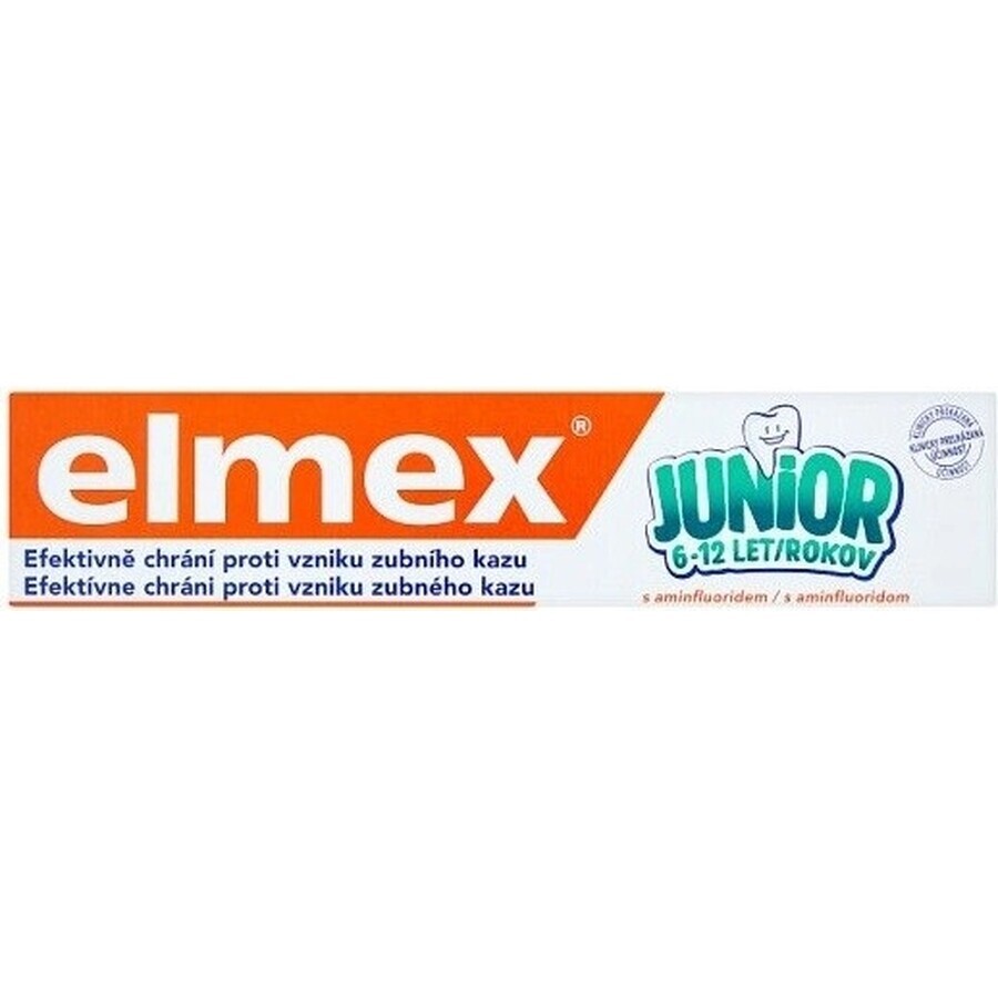 ELMEX JUNIOR TOOTH PASTE 1×75 ml, toothpaste for children