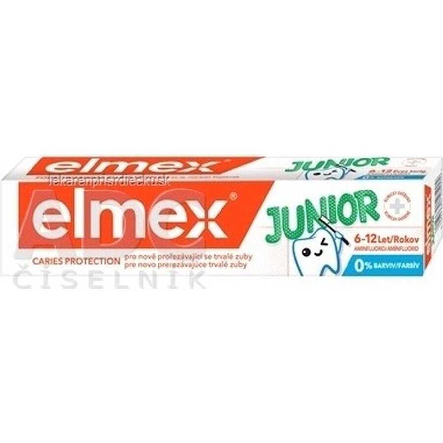 ELMEX JUNIOR TOOTH PASTE 1×75 ml, toothpaste for children