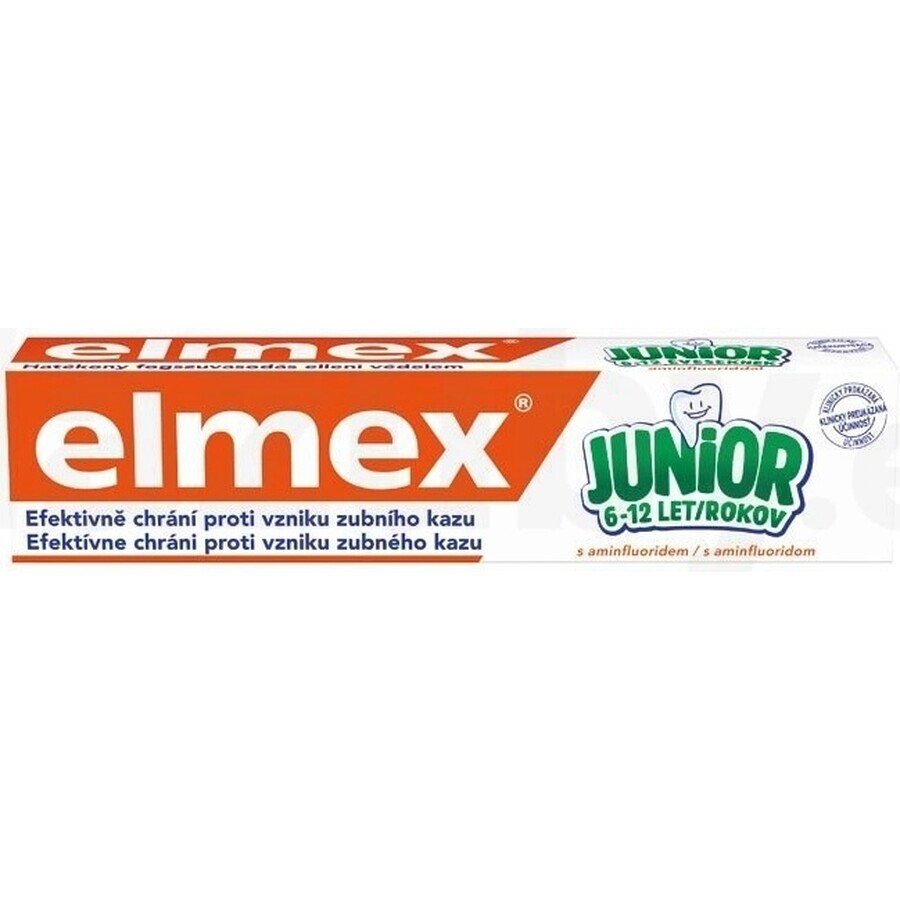 ELMEX JUNIOR TOOTH PASTE 1×75 ml, toothpaste for children