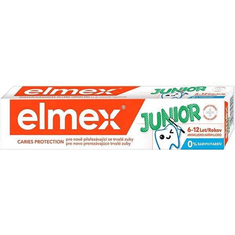 ELMEX JUNIOR TOOTH PASTE 1×75 ml, toothpaste for children