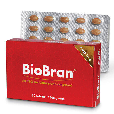 Biobran 250 mg, 50 compresse, Daiwa Pharmaceutical