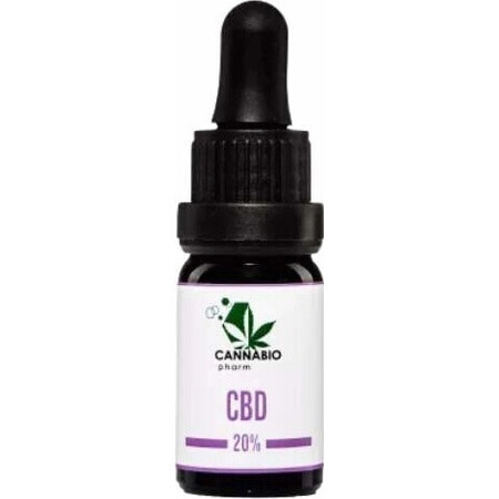 CANNABIOpharm CBD 20% 1×10 ml