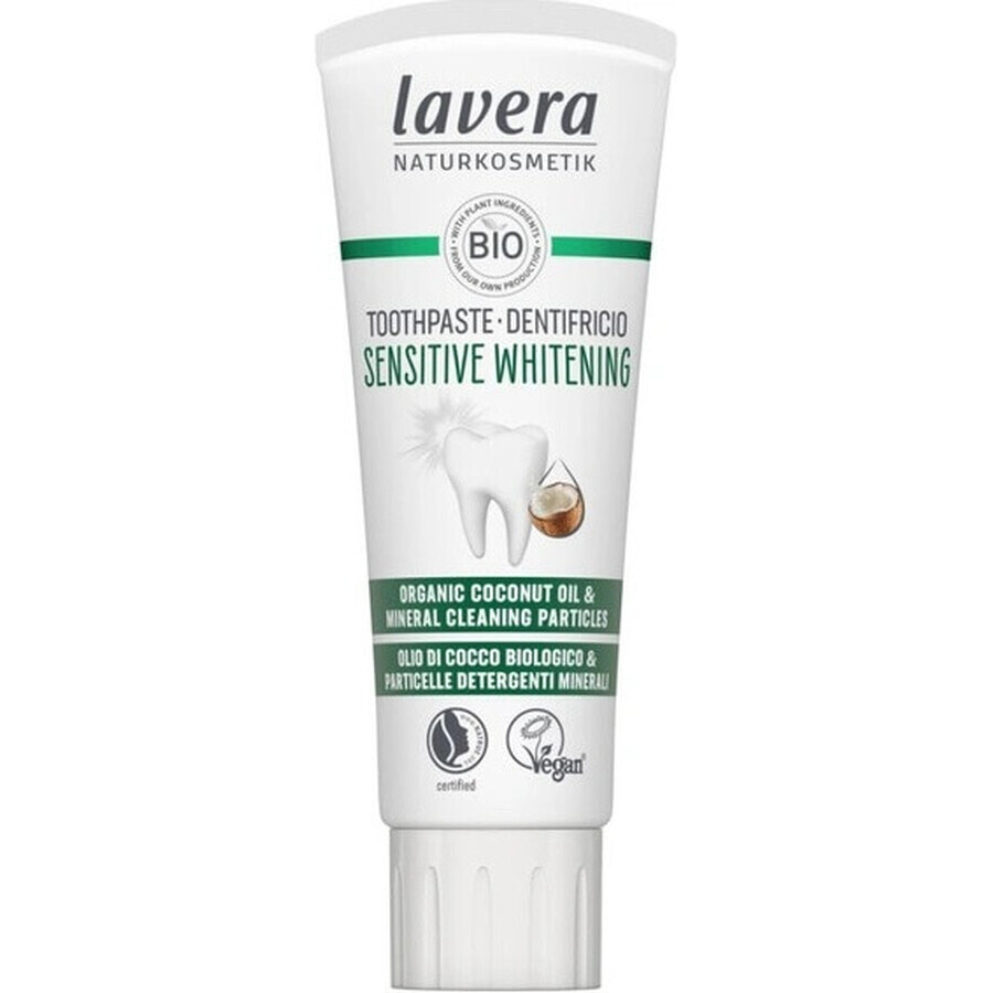 lavera Whitening Toothpaste 1×75 ml, pastă de dinți