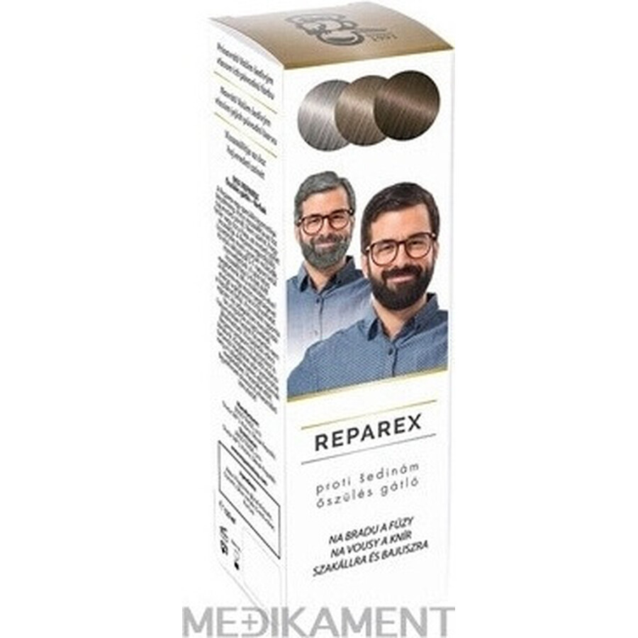 REPAREX Anti grijze haren voor baard en snor 1×125 ml, voor baard en snor