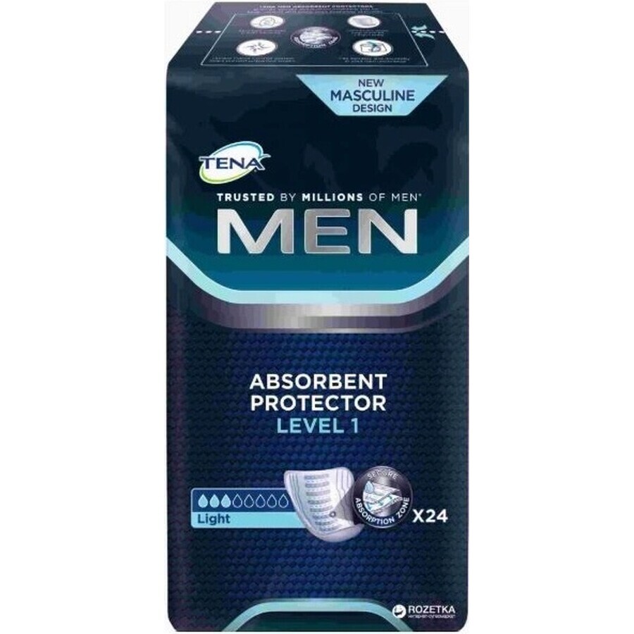 TENA Men Livello 1 1×24 assorbenti per incontinenza da uomo