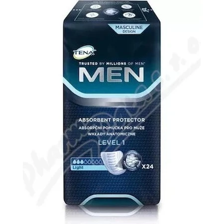 TENA Men Level 1 1×24 wkładki dla mężczyzn na nietrzymanie moczu: ceny i cechy