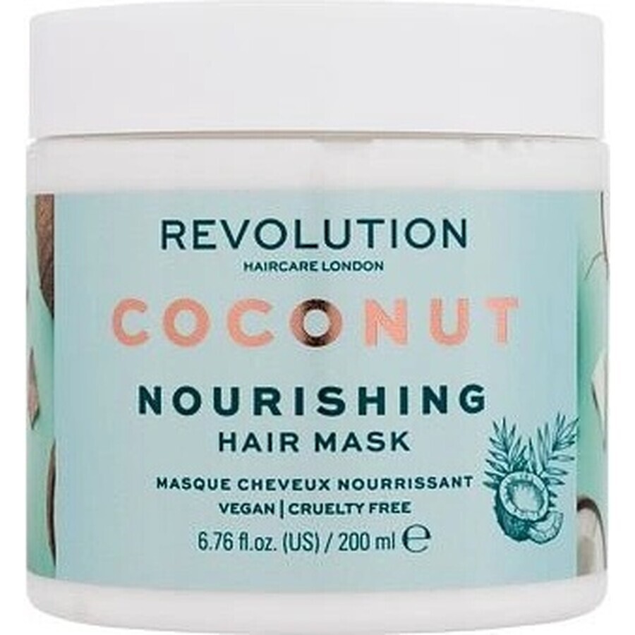 Revolution Haircare Mască de păr hrănitoare cu nucă de cocos 1×1 buc