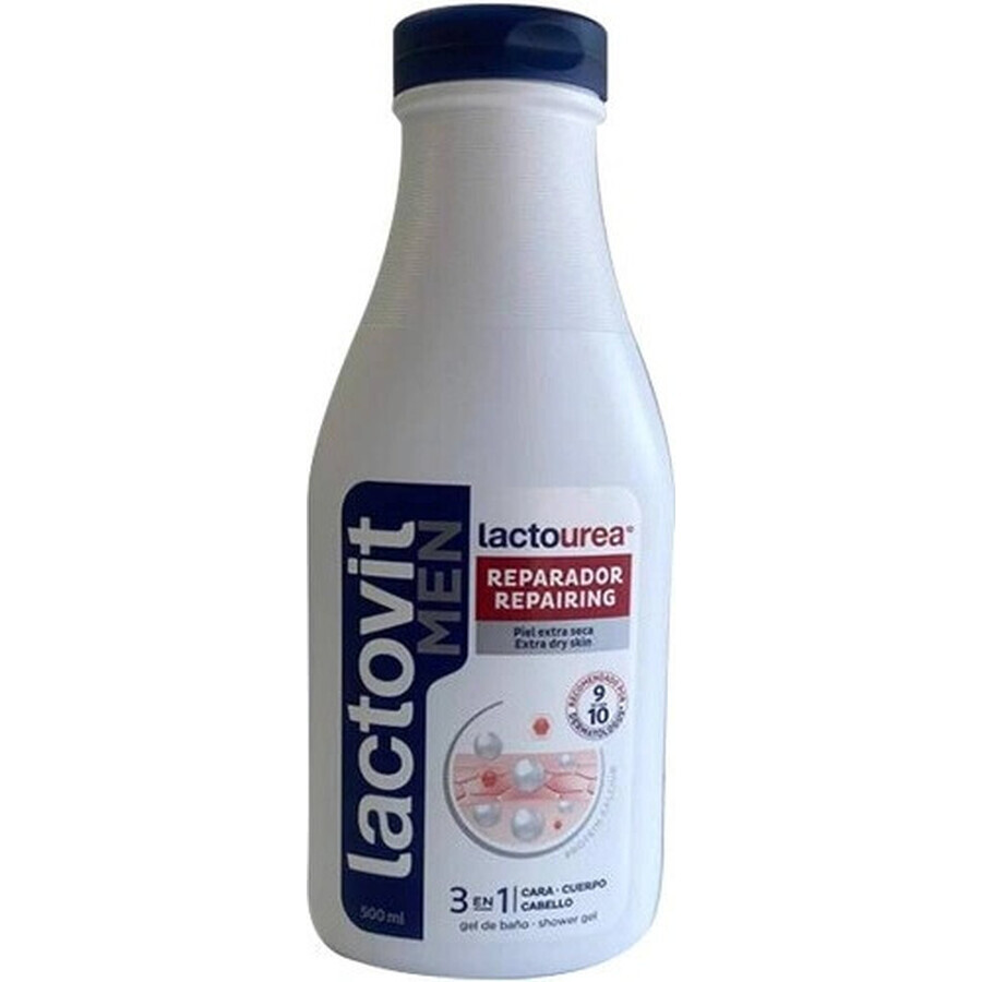 Lactovit MEN Lactourea 3in1 Regenererende Douchegel 1x300 ml