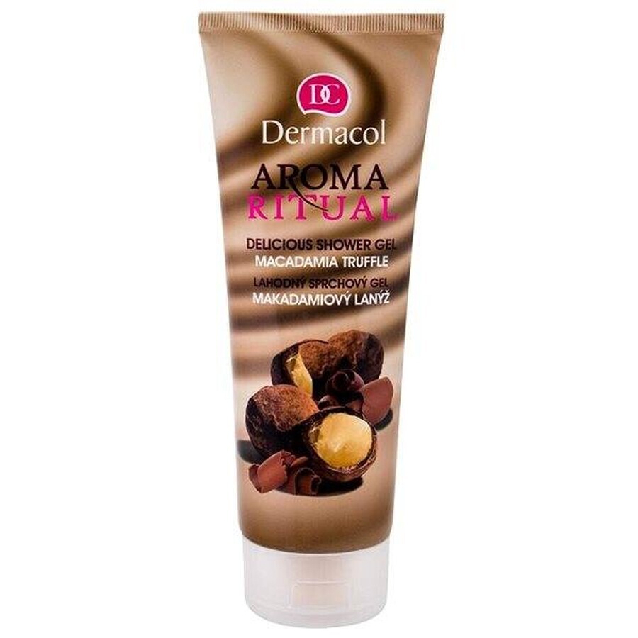 Dermacol Aroma Ritual Macadamia Truffle Duschgel 1×250 ml, Walnuss-Geschmack