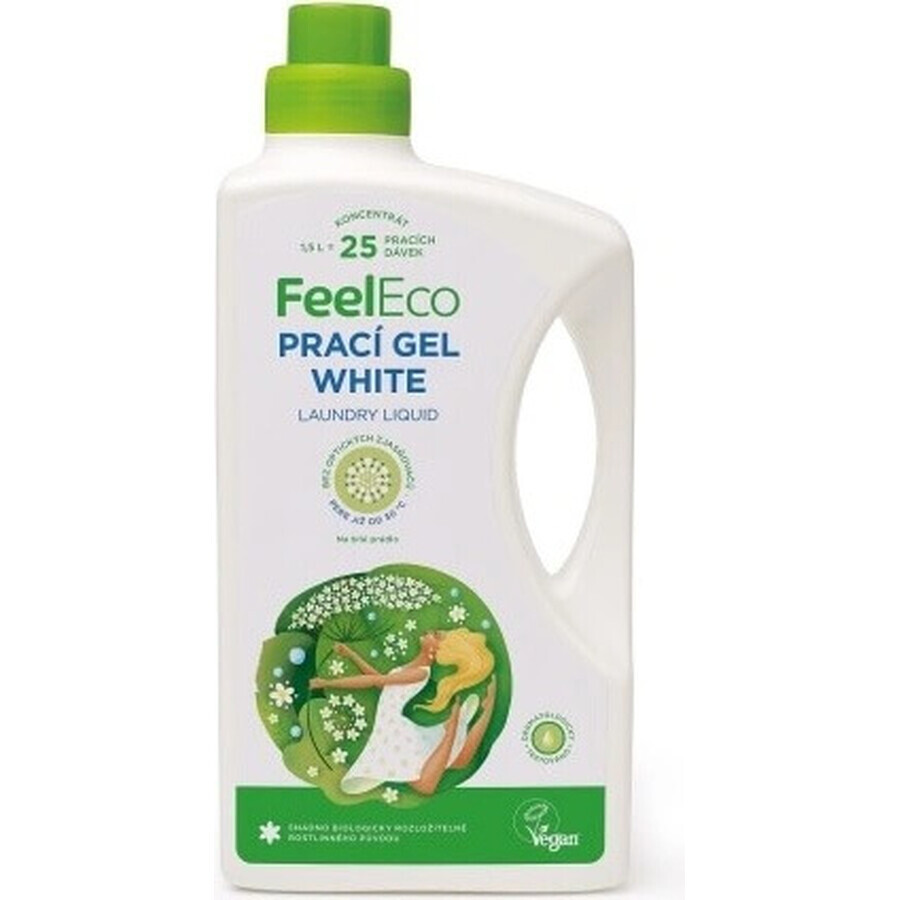 Feel Eco Witte Wasgel 1×1500 ml voor witte was