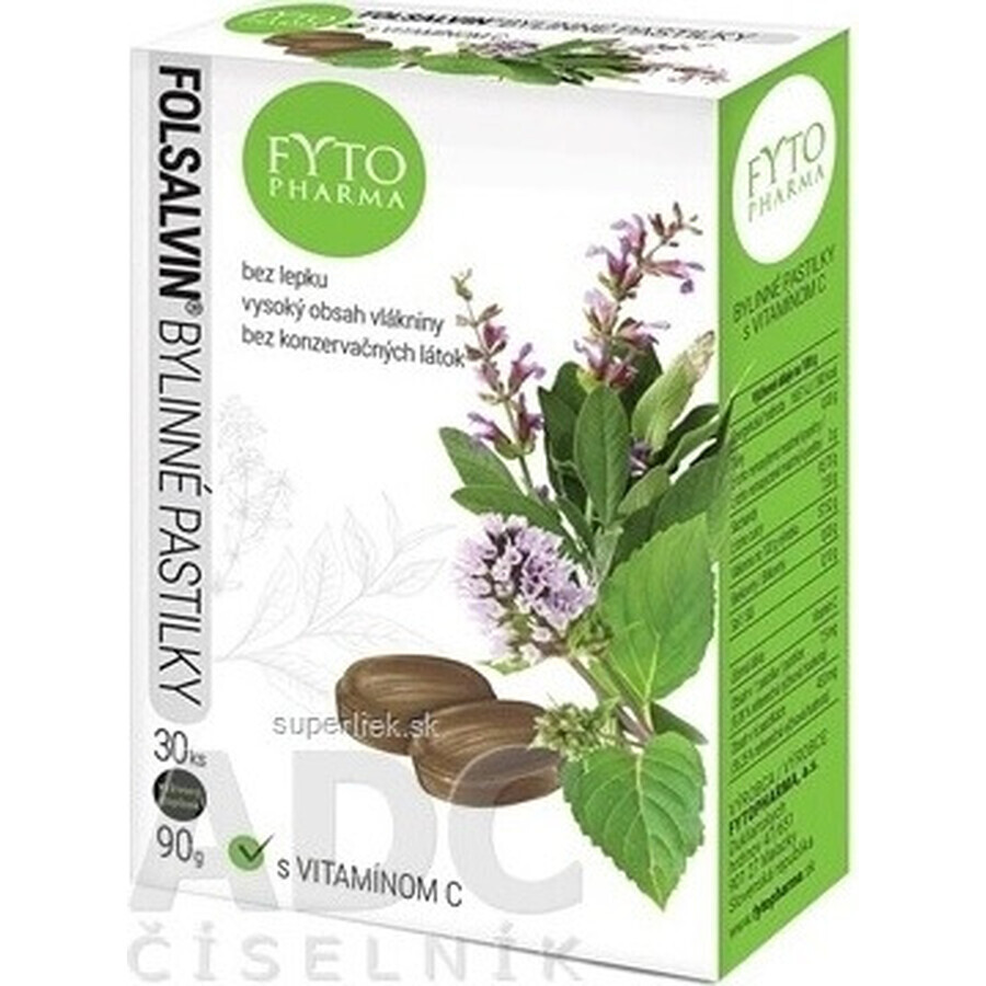 FYTOPHARMA herbal pills with vitamin C 1×30 pcs, herbal pills