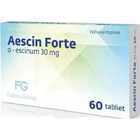 Aescin Forte 30 mg - FG Pharma 1×60 tbl