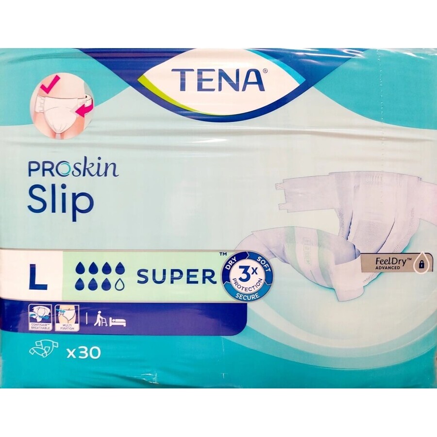 TENA Super Panty Super L 1×30 stuks, luierbroekje