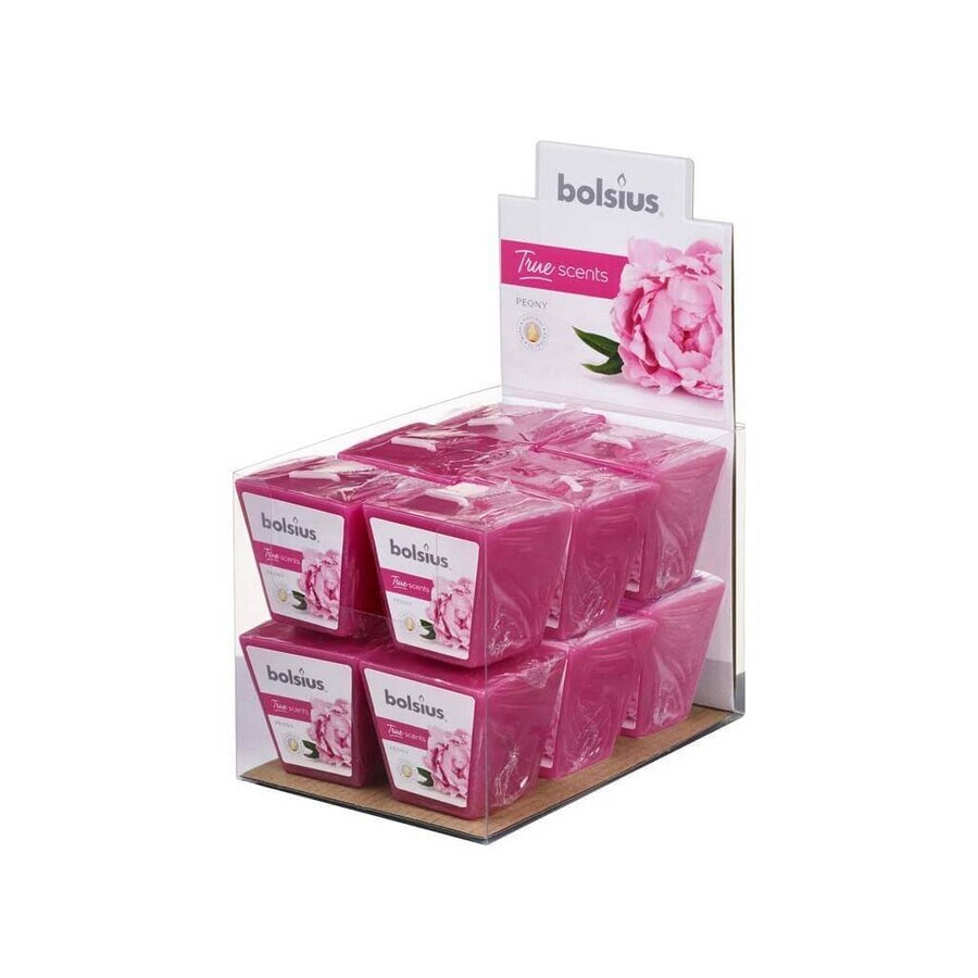 Bolsius Aromatic 2.0 Votiv 48mm Peony, lumânare parfumată 1×1 buc, lumânare parfumată