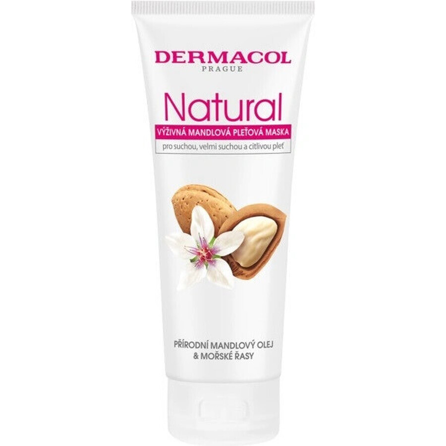 Dermacol NATURAL NATURAL Nourishing Almond Face Mask 1×100 ml, Gesichtsmaske