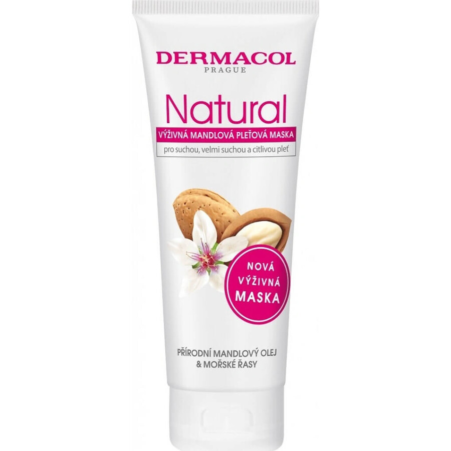 Dermacol NATURAL NATURAL Nourishing Almond Face Mask 1×100 ml, Gesichtsmaske