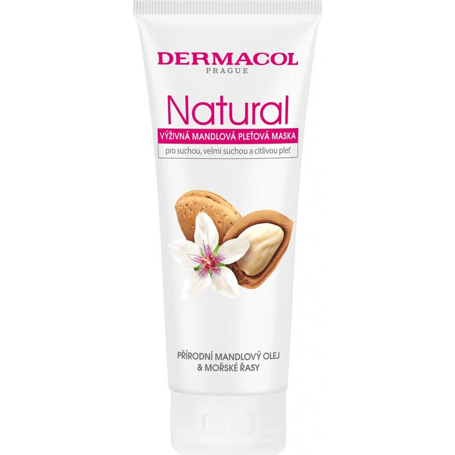 Dermacol NATURAL NATURAL Nourishing Almond Face Mask 1×100 ml, Gesichtsmaske