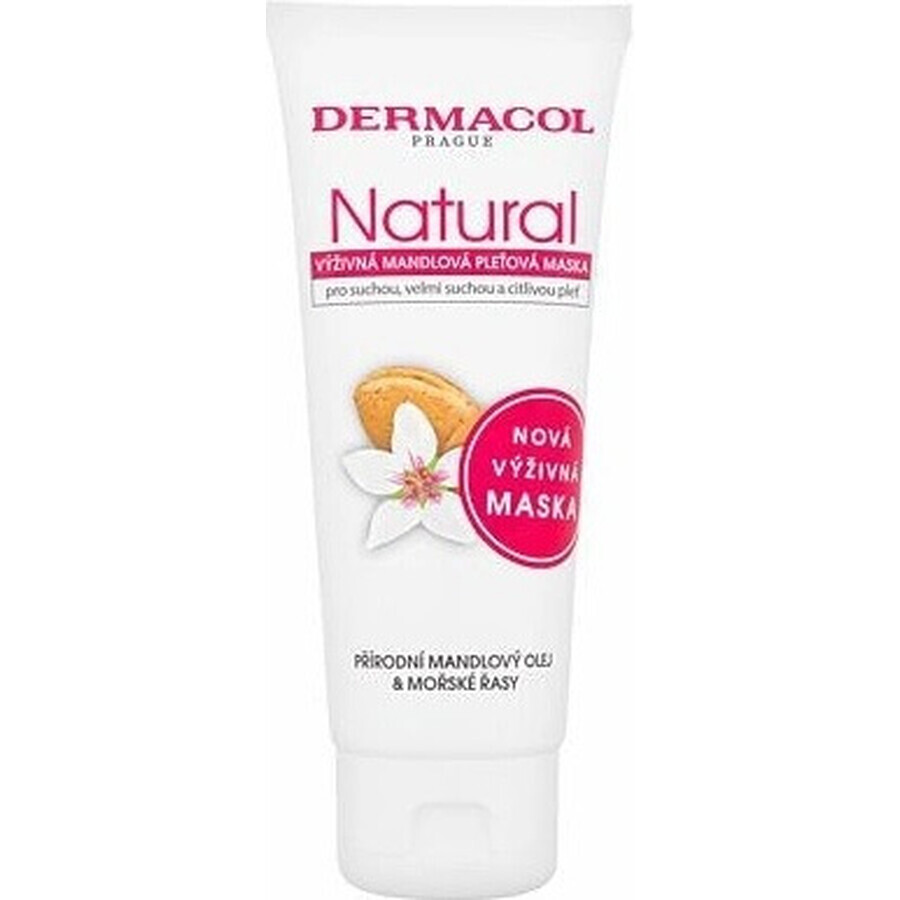 Dermacol NATURAL NATURAL Nourishing Almond Face Mask 1×100 ml, Gesichtsmaske