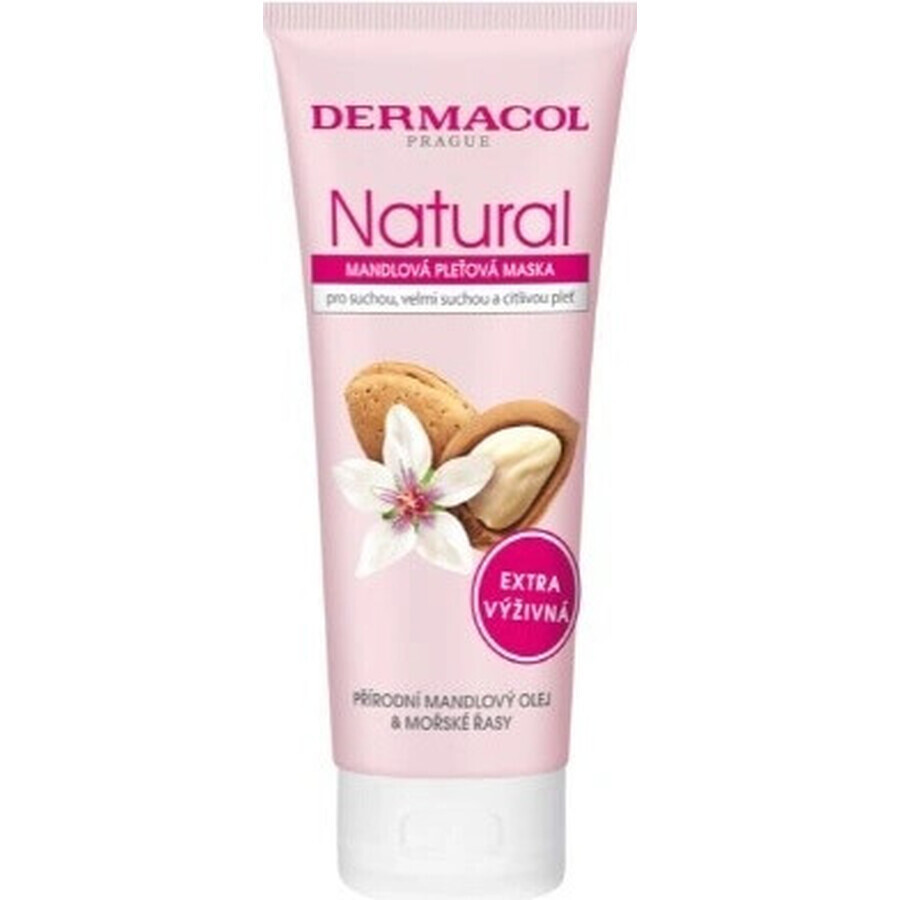 Dermacol NATURAL NATURAL Nourishing Almond Face Mask 1×100 ml, Gesichtsmaske