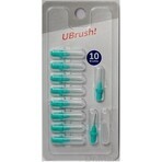 UBrush - cepillo interdental - 0,9 mm verde 1×10 piezas