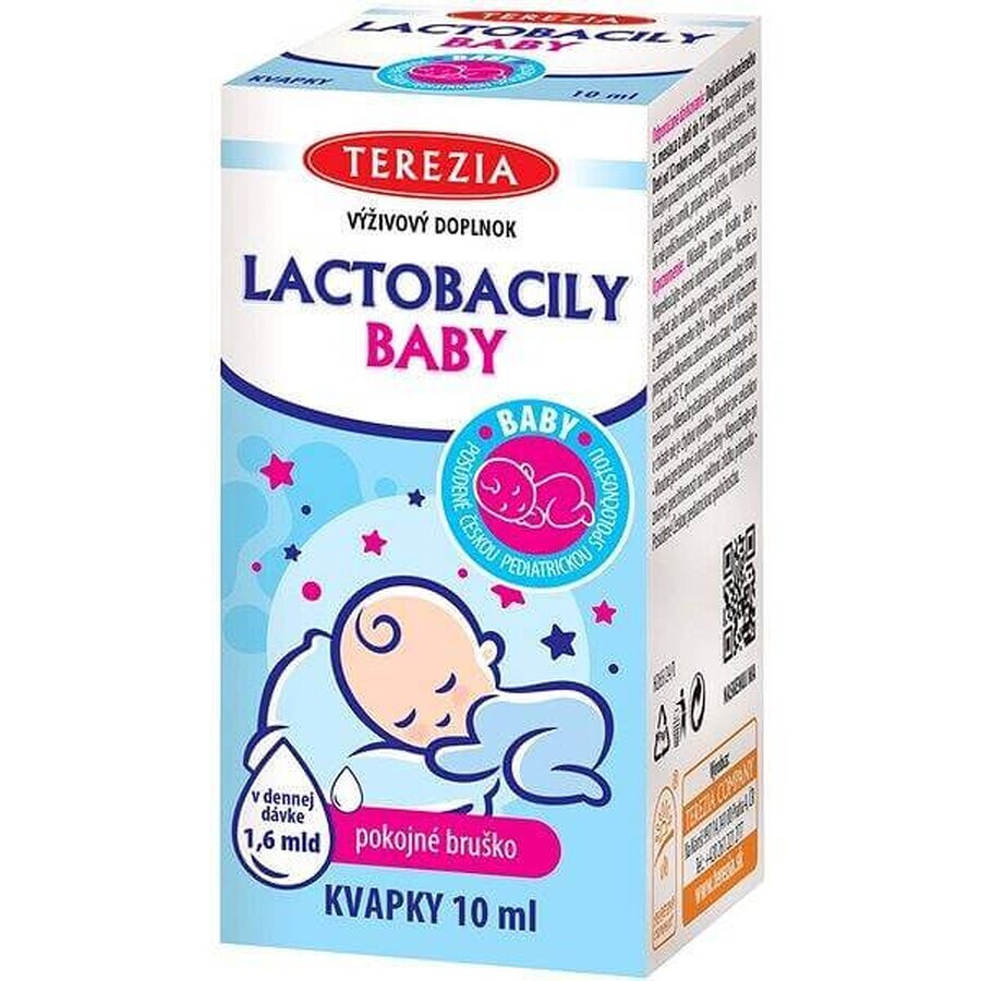 TEREZIA LACTOBACILY BABY drops 1×10 ml, food supplement