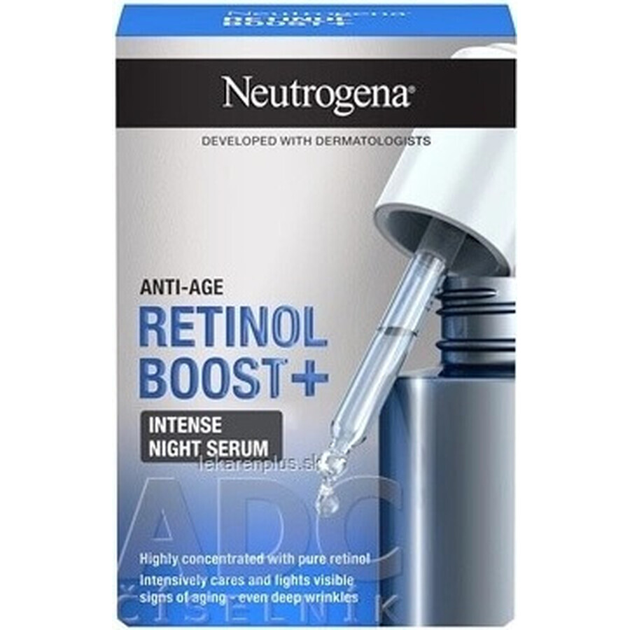 NEUTROGENA® Retinol Boost+ Siero Intensivo Notte 1×30 ml, siero notte