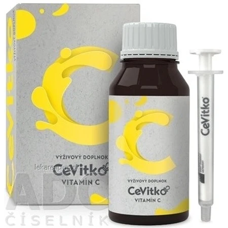 CeVitko vitamine C sirop 1x60 ml, complément alimentaire