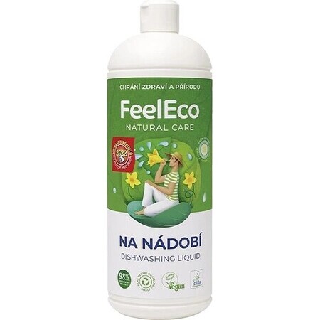 Feel Eco Afwasmiddel Komkommer 1×1000 ml, afwasmiddel