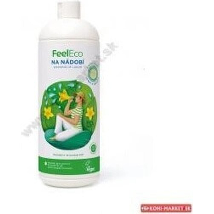 Feel Eco Afwasmiddel Komkommer 1×1000 ml, afwasmiddel