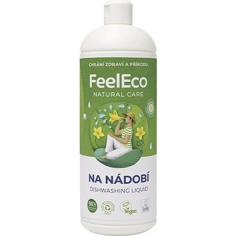 Feel Eco Afwasmiddel Komkommer 1×1000 ml, afwasmiddel