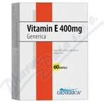 GENERICA Vitamine E 400 U.I. 1×60 cps, voedingssupplement