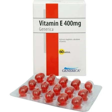 GENERICA Vitamina E 400 U.I. 1×60 cps, complemento alimenticio