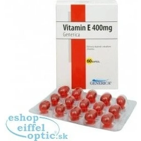 GENERICA Vitamina E 400 U.I. 1×60 cps, complemento alimenticio