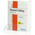 GENERICA Vitamine E 400 U.I. 1×60 cps, voedingssupplement