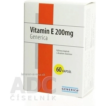 GENERICA Vitamina E 400 U.I. 1×60 cps, complemento alimenticio