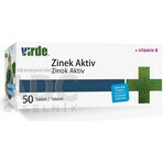 VIRDE ZINOK ACTIV + VITAMINE A 1×50 tbl, complément alimentaire