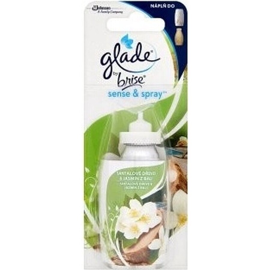 Glade by Brise Sense & Spray Sandelhout en Jasmijn uit Bali 1×18 ml, navulling