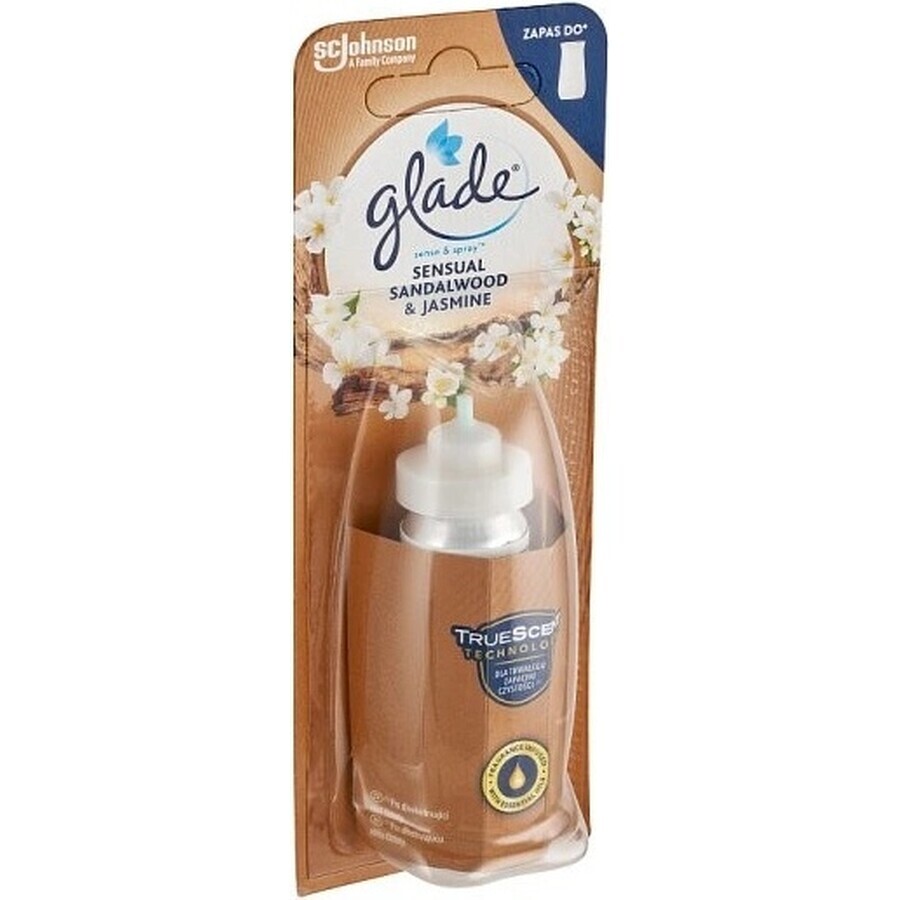 Glade by Brise Sense & Spray Sandelhout en Jasmijn uit Bali 1×18 ml, navulling