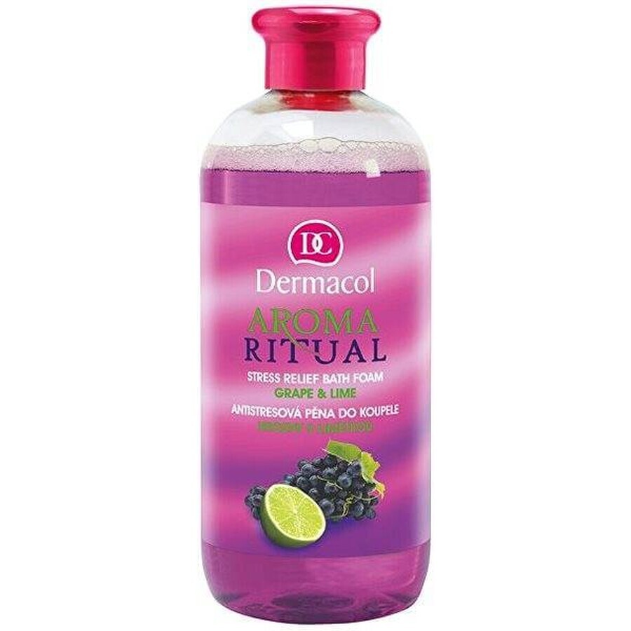 Dermacol Aroma Ritual Badeschaum Trauben mit Limette 1×500 ml, Badeschaum